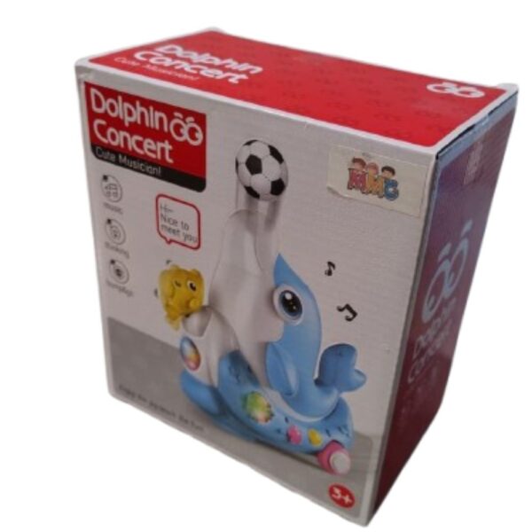 Cute Dolphin Bump & Go Toy