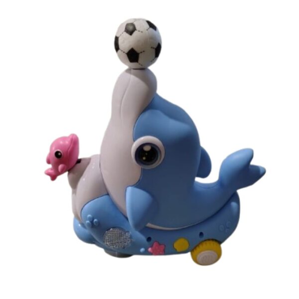 Cute Dolphin Bump & Go Toy