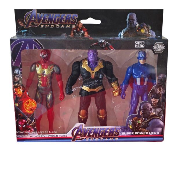 Blessing Paradise Super Avengers Endgame action figure set